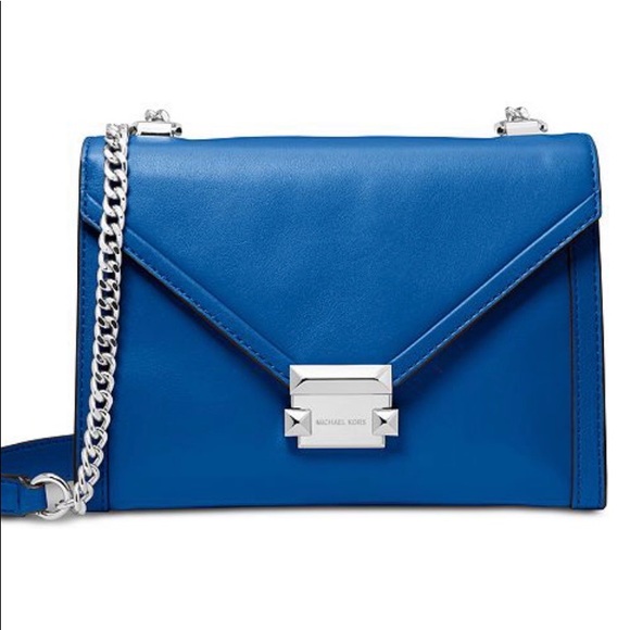 Michael Kors Whitney Polished Leather Shoulder bag - Picture 2 of 7